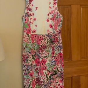 Midi Sleeveless Floral Dress